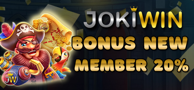 Jokiwin bonus new member 20%