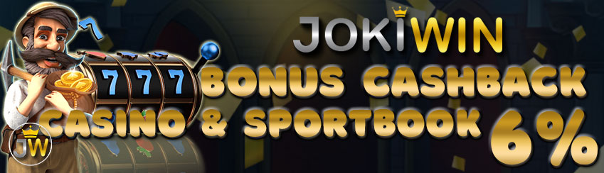 BONUS CASHBACK CASINO DAN SPORTBOOK 6%
